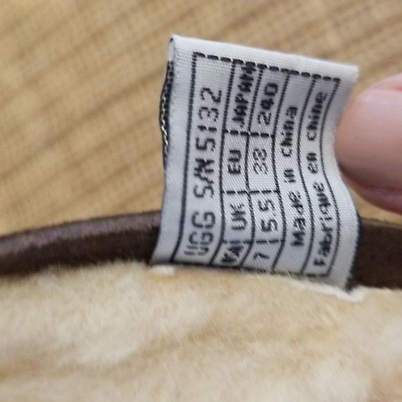 UGG Australia Cargo III 3 Tall Boots Brown Buckle Side Zipper size 7 Style #5132 - Picture 11 of 13